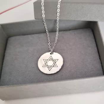 שרשראות מגו דוד מכסף אמיתי