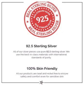 תכשיטי כסף אמיתי STERLING 925