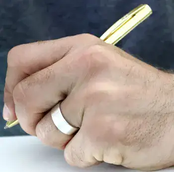 טבעת נישואין קלאסית לגבר
