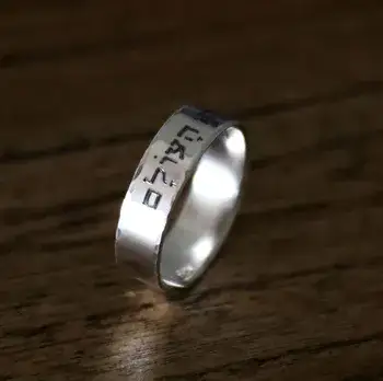 טבעת בכיתוב אישי לאישה