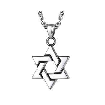 תליון מגן דוד לגבר