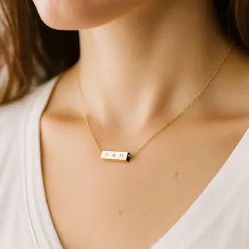 שרשרת שם - שרשרת עם אותיות