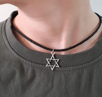 שרשרת מגן דוד לילד - תכשיטים לבנים - מתנה ליום הולדת 8
